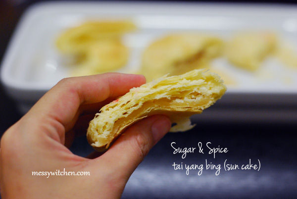 Sugar & Spice Tai Yang Bing (Sun Cake)